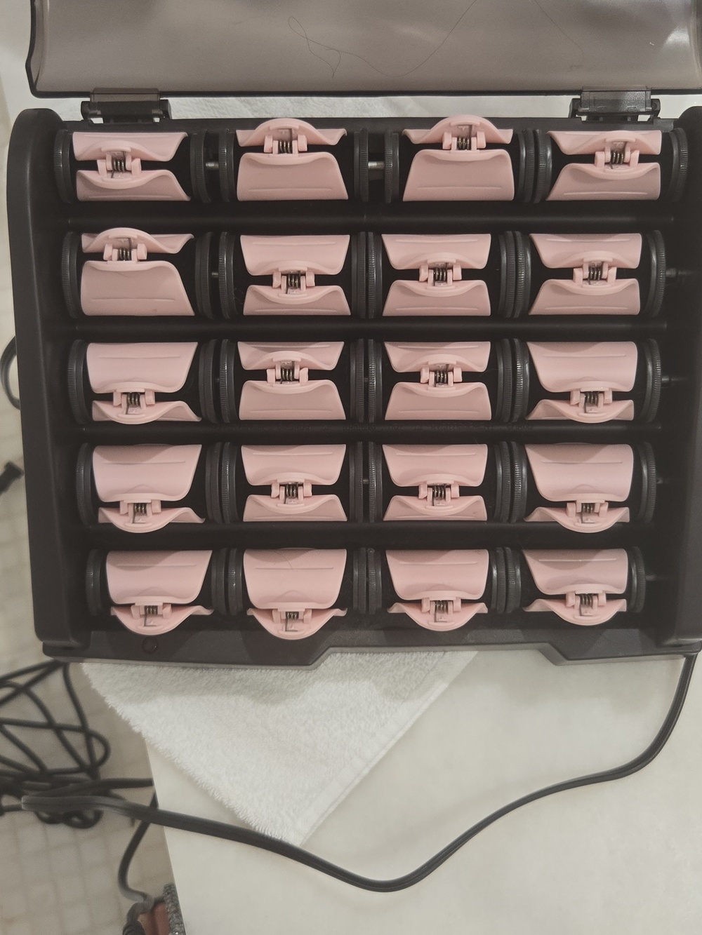 Remington Hot Rollers H-2050 TStudio Collection 20 Flocked Clip Hair Curlers